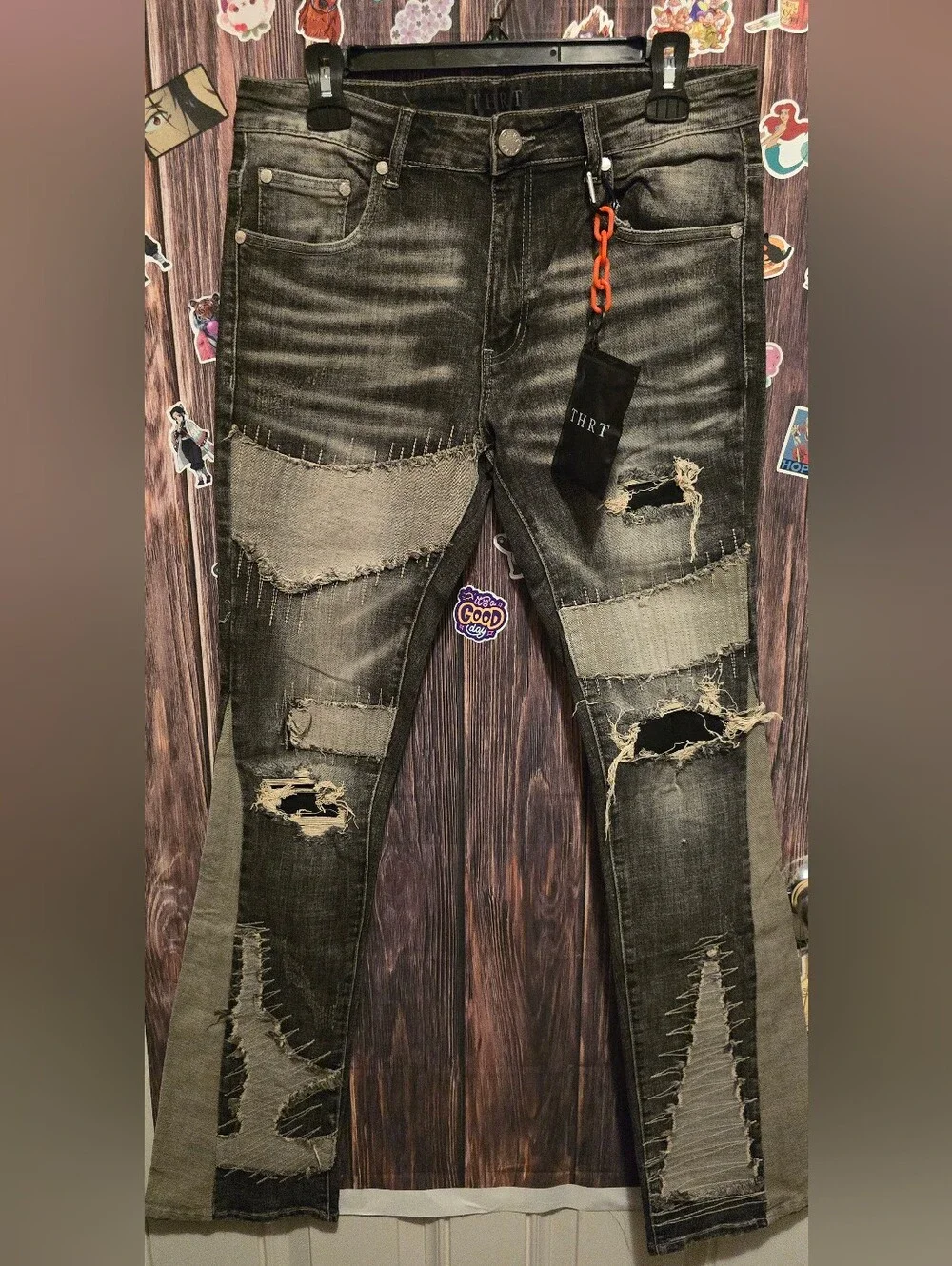THRT Denim mens  Flare Jeans